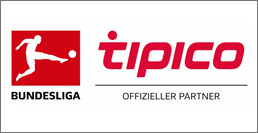 Das Partnerlogo der Bundesliga und Tipico.