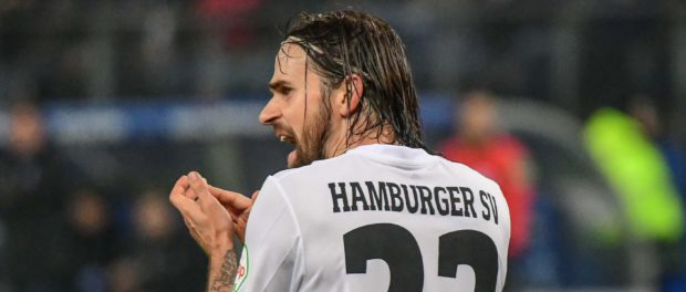 Martin Harnik ( HSV ) Deutschland , Hamburg , Volksparkstadion , Hamburger SV - FC Heidenheim , 2. Fussball Bundesliga *