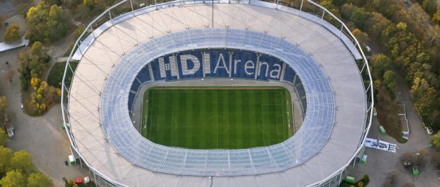 Stadion HDI Arena am Maschsee im Stadtteil Calenberger Neustadt von Hannover, Heimspielstaette von Hannover 96, 31.10.20