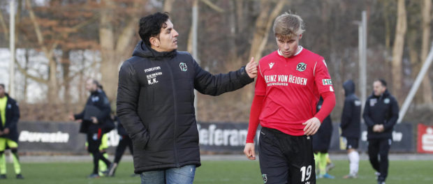 11.01.2020, Eilenriedestadion, Hannover, Testspiel, Hannover 96 vs SC Paderborn 07, im Bild Kenan Kocak (Trainer, Hanno