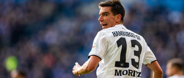 Hamburg, 7. März 2020 - Fußball, 2. Bundesliga 2019/20, Hamburger SV - SSV Jahn Regensburg: Christoph Moritz (Hamburger