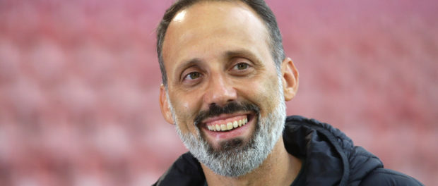 Fußball 2. Bundesliga VfB Stuttgart vs. SV Sandhausen Stuttgart , 2. Bundesliga , VfB Stuttgart vs.SV Sandhausen , Pelle