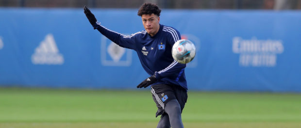2.Liga Saison 2019-2020 Hamburger SV Training 07.01.2020 Hamburger SV Training 07.01.2020 Jonas David (Hamburger SV) ***