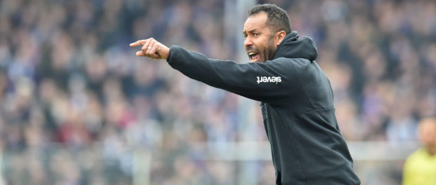 Fußball - 2. Bundesliga - 21. Spieltag VfL Osnabrück - 1. FC Nürnberg am 08.02.2020 an der Bremer Brücke in Osnabrück Tr