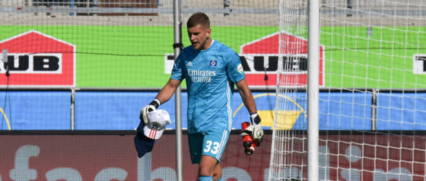 21.06.2020, xblx, Fussball 2.Bundesliga, 1.FC Heidenheim - Hamburger SV emspor, v.l. Julian Pollersbeck (Hamburg, HSV, H