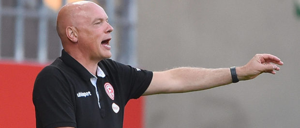 12.09.2020, xhbx, Fussball DFB Pokal 1.Runde, FC Ingolstadt - Fortuna Duesseldorf emspor, v.l. Trainer Uwe Rösler (Fortu