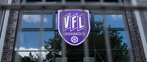 Osnabrück, Deutschland 23.05.2020: 2. Bundesliga - 2019/2020 - VfL Osnabrück vs. Hannover 96 Außenaufnahme vor dem zweit
