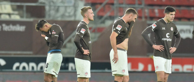Fußball - 2. Bundesliga - 09. Spieltag FC St. Pauli - VfL Osnabrück am 27.11.2020 im Millerntor-Stadion in Hamburg Rodr
