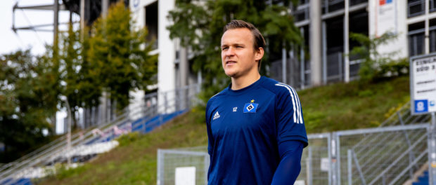 Hamburg, 14. Oktober 2020 - Fußball, 2. Bundesliga 2020/21, Hamburger SV Training: Tom Mickel (Hamburger SV, 12) *** Ham