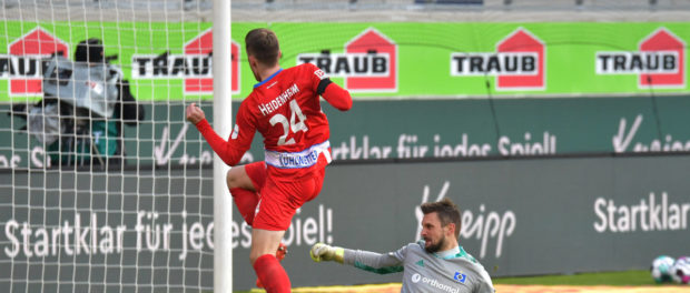 29.11.2020, xblx, Fussball 2.Bundesliga, 1.FC Heidenheim - Hamburger SV emspor, v.l. Christian Kuehlwetter Kühlwetter (1