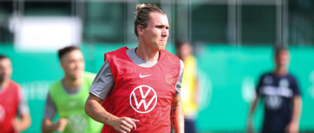 Felix Klaus (VfL Wolfsburg) - 1. Fussball Bundesliga Saison 2020-2021 Trainingsauftakt mit Zuschauer VfL Wolfsburg an de