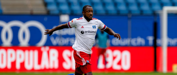 Hamburg, 24. Oktober 2020 - Fußball, 2. Bundesliga 2020/21, Hamburger SV - FC Würzburger Kickers: David Kinsombi (Hambur