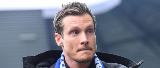 Fußball DFB Pokal Viertelfinale SC Paderborn 07 Hamburger SV am 02 04 2019 in der Benteler Arena i