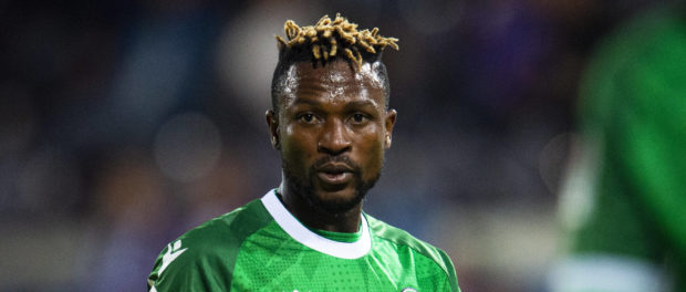25.09.2020 - Fußball, 2020/2021, 2. Bundesliga, VfL Osnabrück - Hannover 96: Franck Evina (Hannover) Osnabrück Niedersac