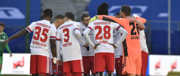 13.02.2021 - Fussball - Saison 2020 2021 - 2. Fussball - Bundesliga - 21. Spieltag: Hamburger SV HSV Hamburg - SpVgg Gre