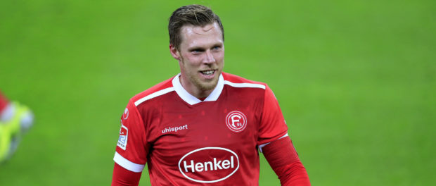 HENNINGS Rouwen Team Fortuna Duesseldorf 2.Bundesliga Saison 2020-2021 Spiel Fortuna Duesseldorf - Holstein Kiel 0 : 2 a