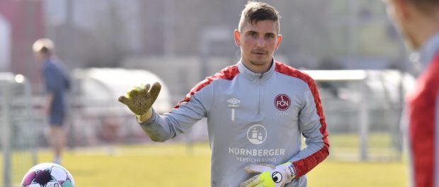 24.02.2021 - Fussball - 2. Fussball-Bundesliga - Saison 2020 2021 - 1. FC Nürnberg Nuernberg FCN Club - Training - Zink