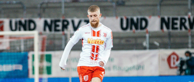 26.02.2021, Fussball, GER, Saison, 2020/2021, 2.Bundesliga, 23. Spieltag, SSV Jahn Regensburg - SC Paderborn Jan-Niklas