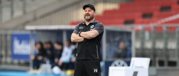 Trainer Steffen Baumgart (SC Paderborn) - 2. Fussball Bundesliga Saison 2020-2021 Punktspiel Eintracht Braunschweig vs.