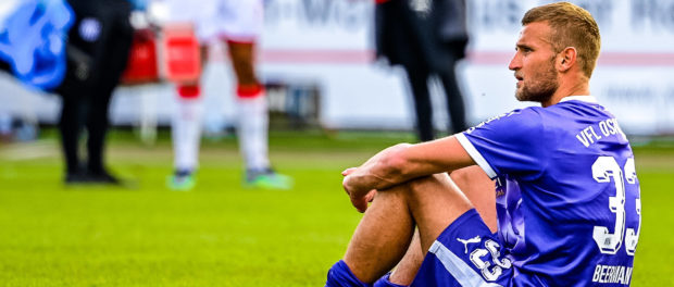 Fußball 2. Bundesliga 29. Spieltag VfL Osnabrück - Fortuna Düsseldorf am 18.04.2020 im Stadion an der Bremer Brücke in