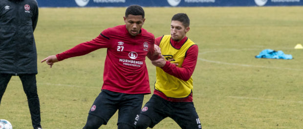 Training 1.FC Nürnberg / FCN am 20.02.2020 in Nuernberg (Valznerweiher Sportpark FCN), Germany, HMB Media/Schumacher, b