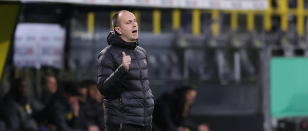 firo : 01.05.2021, Fußball: Fussball: DFB-Pokal, Halbfinale,Saison 2020/21 BVB , Borussia Dortmund - Holstein Kiel firo
