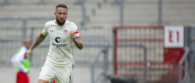 Marvin Knoll (St.Pauli) 21.08.20, Hamburg, FC St.Pauli vs. Aarhus GF, Fussball, GER, Saison 2020/2021, 2. Bundesliga, Te