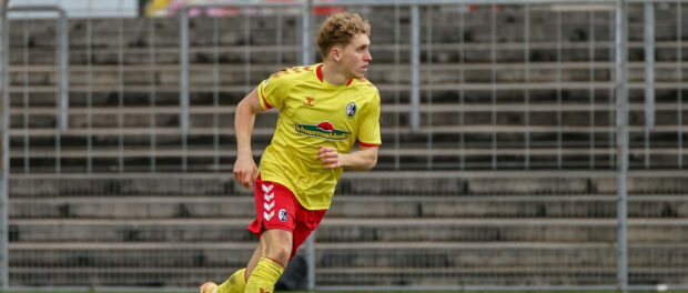 Luca Herrmann (SC Freiburg II), Fussball-RL SW 20-21: 20. Sptg: SC Freiburg II - SV 07 Elversberg Fussball-RL SW 20-21: