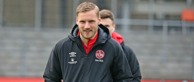 31.01.2021, xmohx, Fussball 2.Bundesliga, SV Sandhausen - 1.FC Nuernberg emspor, v.l. Hanno Behrens (Nürnberg) (DFL/DFB