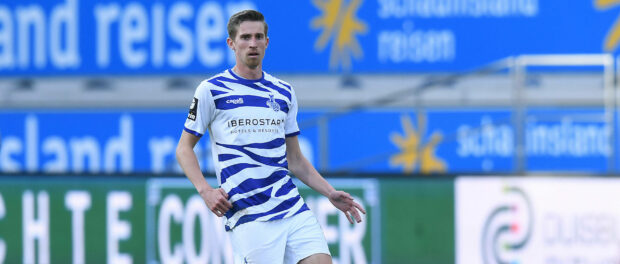 Fußball 3. Liga 35. Spieltag MSV Duisburg - FC Bayern München II am 05.05.2021 in der Schauinsland-Reisen Arena in Duisb