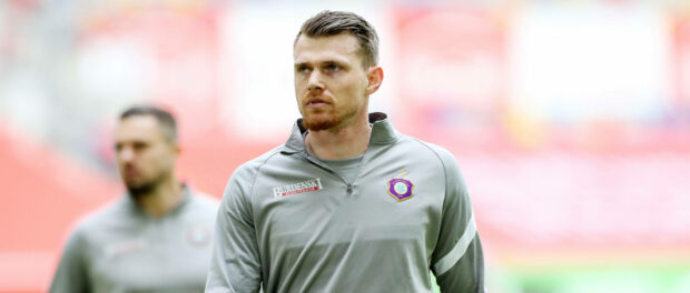 Düsseldorf, 16.05.2021, Fussball, Merkur-Spiel-Arena, 2.Bundesliga, 33.Spieltag , Fortuna Duesseldorf vs. FC Erzgebirge