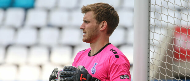 deutscher Fußball-Torwart Leo Weinkauf MSV Duisburg DFB 3.Liga Saison 2020-21 *** German football goalkeeper Leo Weinkau