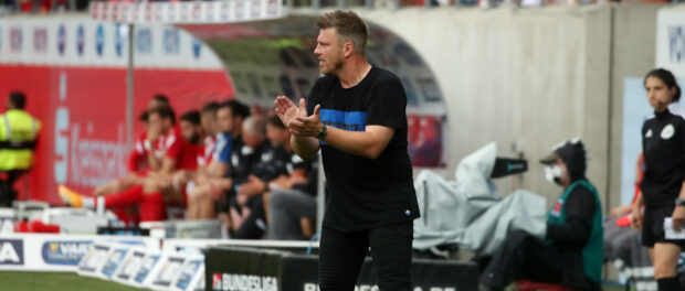 24.07.21 1. FC Heidenheim - SC Paderborn 07 Deutschland, Heidenheim, 24.07.2021, Fussball, 2. Bundesliga, 1. FC Heidenhe