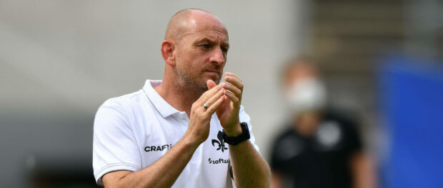24.07.2021, xfux, Fussball 2.Bundesliga, SV Darmstadt 98 - SSV Jahn Regensburg, emonline, emspor, v.l. Trainer Torsten L