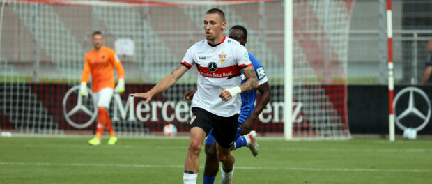 14.07.21 VfB Stuttgart - SV Darmstadt 98 Deutschland, Stuttgart, 14.07.2021, Fussball, Bundesliga, Saison 2021/2022, Tes