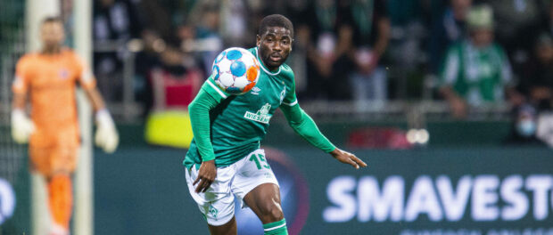 18.09.2021 - Fußball, 2021/2022, 2. Bundesliga, 7. Spieltag, SV Werder Bremen - Hamburger SV: Roger Assale (Bremen) Brem