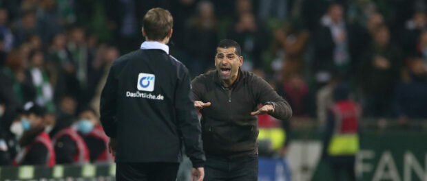 20.11.2021, Fussball 2. Bundesliga 2021/2022, 14. Spieltag, SV Werder Bremen - FC Schalke 04, im Weserstadion Bremen. T