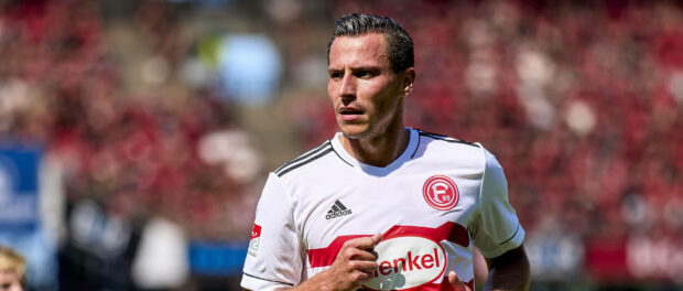 Edgar Prib ( 6, Fortuna Düsseldorf). Freisteller, Portrait, Porträt, Einzelbild, freigestellt. beim Spiel 2. Bundesliga