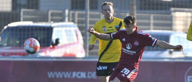 11.11.2021 - Fussball - Saison 2021 2022 - Testspiel / Freundschaftsspiel: 1. FC Nürnberg FCN ( Club ) - Cashpoint SCR A