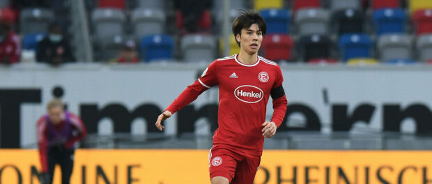 Fußball 2. Bundesliga 29. Spieltag Fortuna Düsseldorf - Hansa Rostock am 08.04.2022 in der Merkur Spiel-Arena in Düsseld