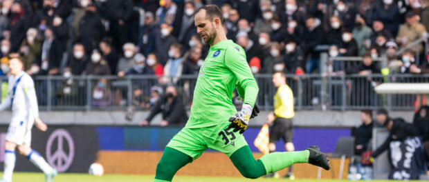 Fußball, Saison 2021/22, 2. Bundesliga, FC St. Pauli - Karlsruher SC, Millerntor-Stadion (Hamburg), 05.03.2022, 25. Spie