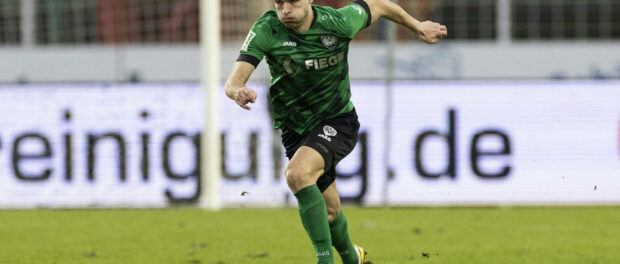 Fußball: Regionalliga West, Saison 2021/2022, 23. Spieltag: SC Preußen Münster - FC Wegberg-Beeck am 29.01.2022 in Münst