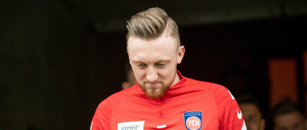 Tobias Mohr (FC Heidenheim, 29), GER, FC Heidenheim vs. 1. FC Nuernberg, Fussball, 2. Bundesliga, 28. Spieltag, Spielzei