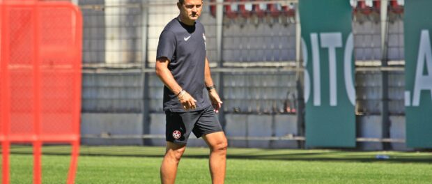 16.06.2022, xsmfnsx, Fussball 2.Bundesliga, 1.FC Kaiserslautern - Trainingsauftakt Saison 2022/23 emspor, v.l. Trainer D