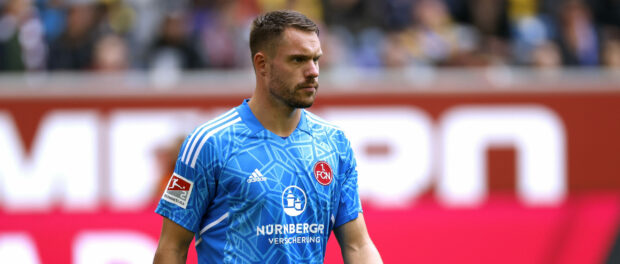 MATHENIA Christian Torwart Team 1. FC Nuernberg DFL 2. Bundesliga Saison 2022 - 2023 Spiel Fortuna Duesseldorf - 1. FC N