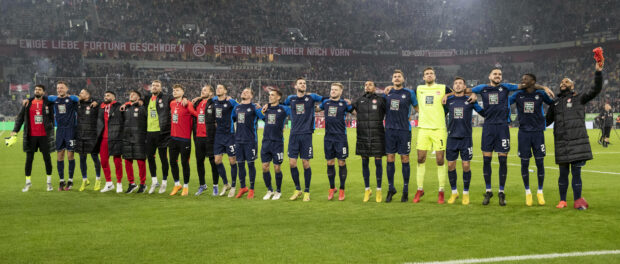 Fußball: 2. Bundesliga, Saison 2022/2023, 17. Spieltag, Fortuna Düsseldorf - 1. FC Kaiserslautern am 11.11.2022 in Düsse