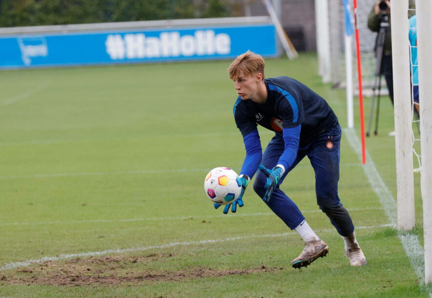 Torwartteam der Zukunft steht Hertha verlängert auch mit Goller